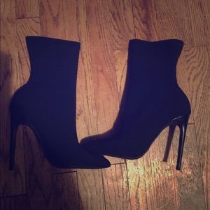 Aqua Black booties